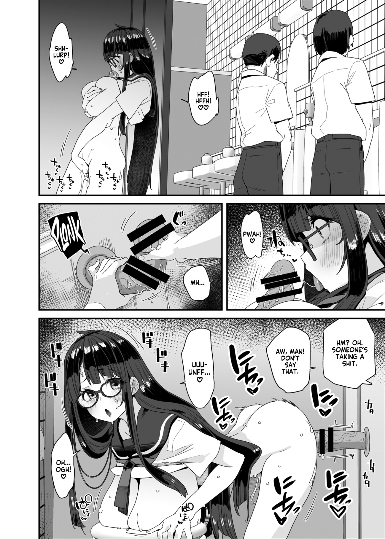 Hentai Manga Comic-The Slutty, Stacked Middle-Schooler Who Shlicks During Class-Read-28